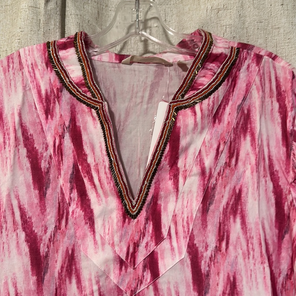 Soft Surroundings beaded top - Picture 3 of 8